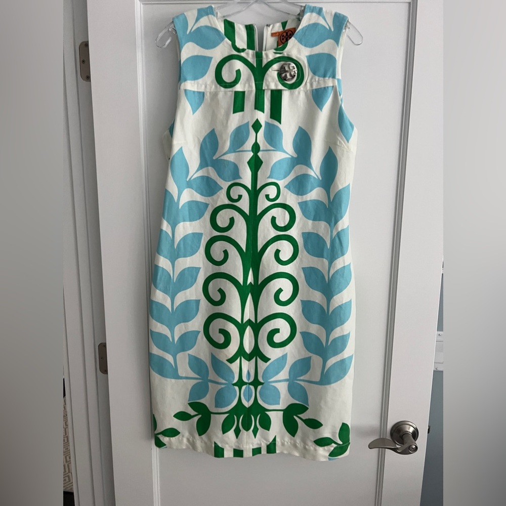 Tory Burch Floral Dress Size 10